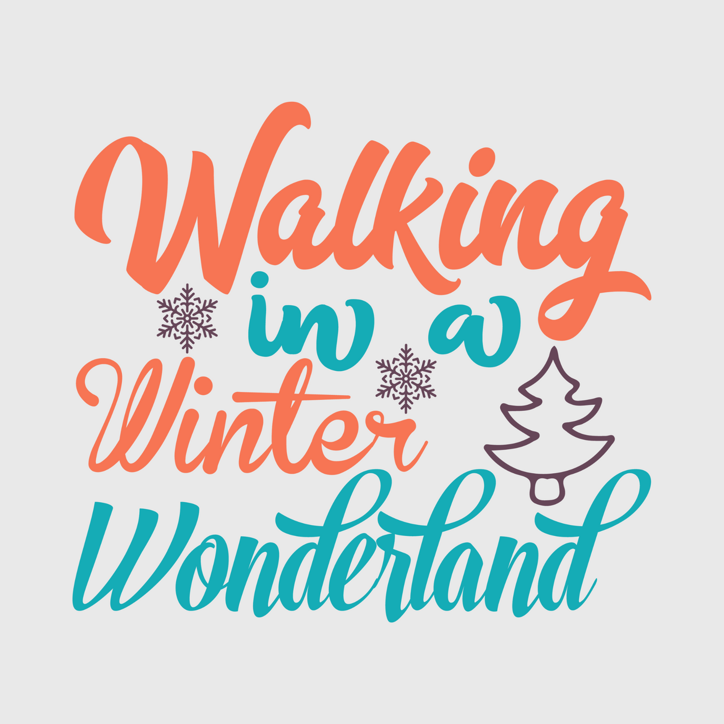 Walking in a Winter Wonderland Transfer