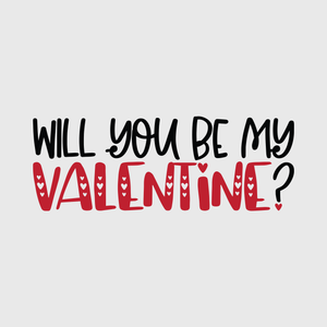 Will You Be My Valentine Transfer