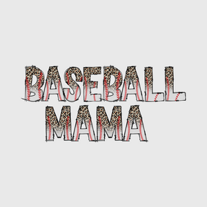 Baseball Mama Sparkle Transfer