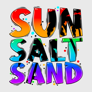 Sun Salt Sand Block Transfer
