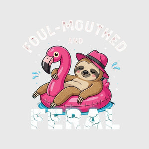 Feral Flamingo Float Transfer