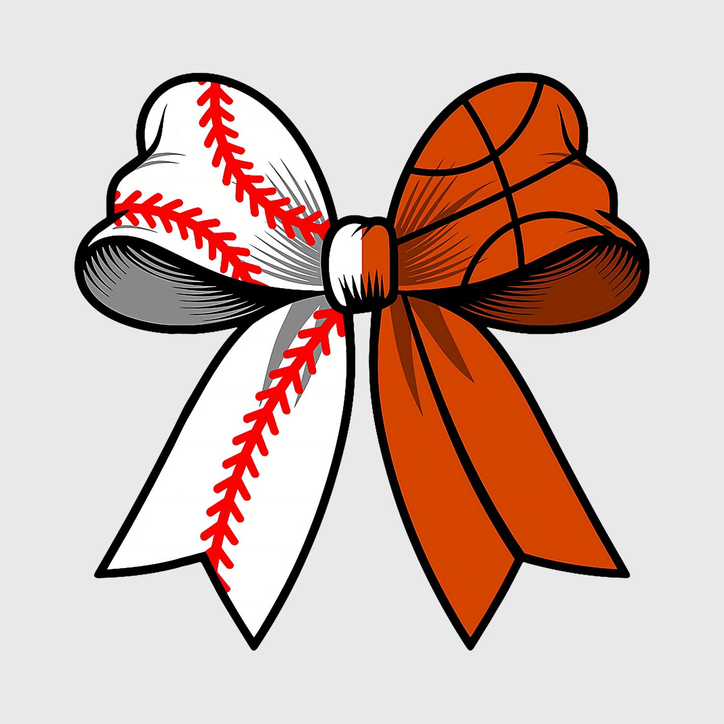 Split Sport Statement Bow Transfer