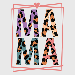 Mama Leopard Text Box Transfer