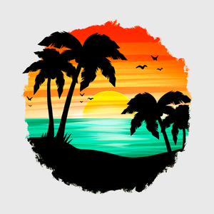 Sunset Palms Circle Transfer