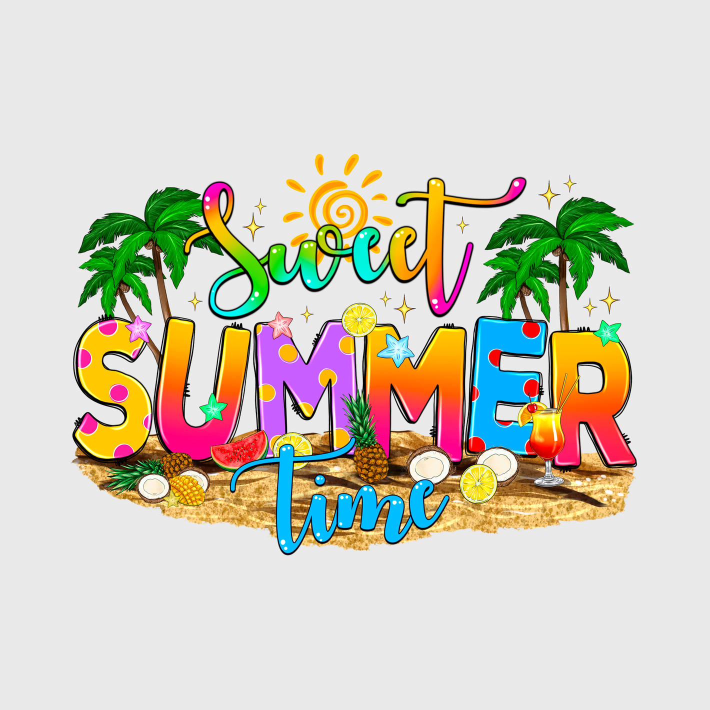 Sweet Summer Vibes Transfer