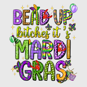 Bend Up, Buckle Up, It's Mardi Gras Transfer