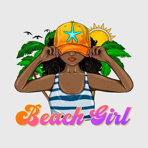 Beach Girl Vibes Transfer