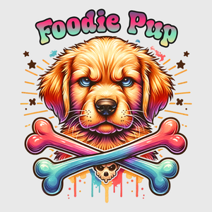 Foodie Pup Golden Poodle Transfer