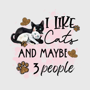 'I Like Cats and Maybe 3 People' Transfer