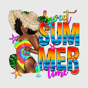 Cool Summer Girl Transfer