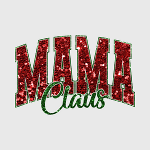 Mama Claus Christmas Transfer