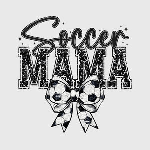 Soccer Glitter Mama Transfer