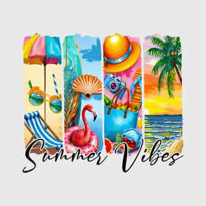 Summer Vibes Postcard Transfer