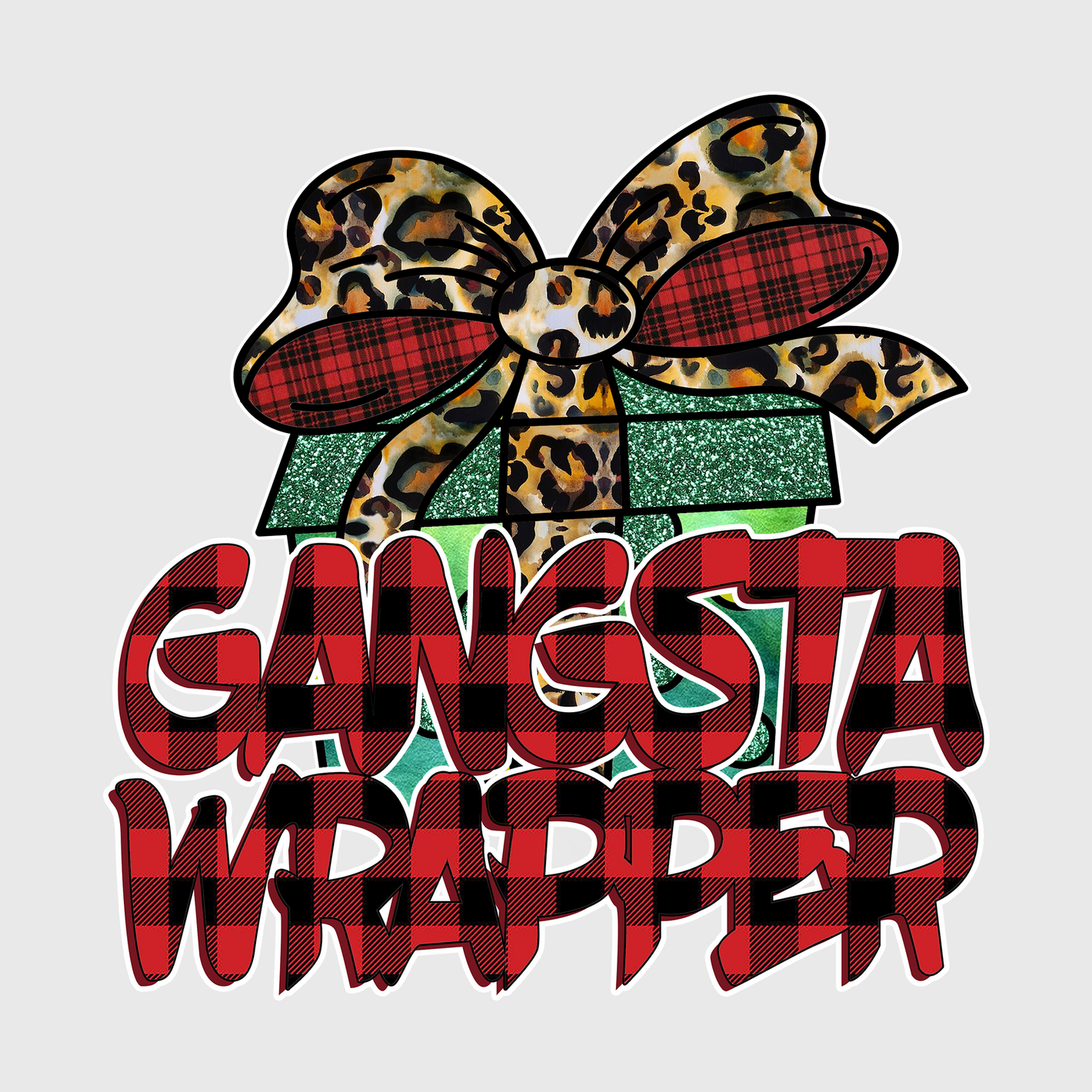 Gangsta Wrapper Christmas Transfer