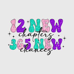 12 New Chapters, 365 New Chances Color Transfer