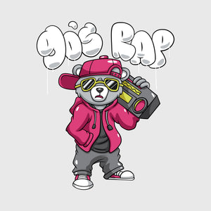 Hip Hop Bear Transfer
