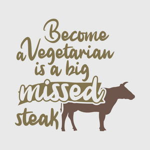 'Become Vegetarian and Missed Steak' Transfer