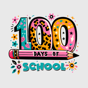 100 Days Of School Transfer