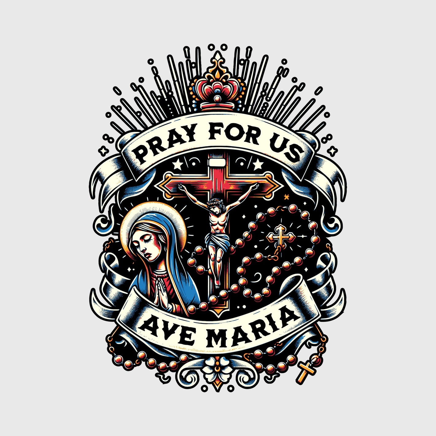 Ave Maria Prayer Transfer