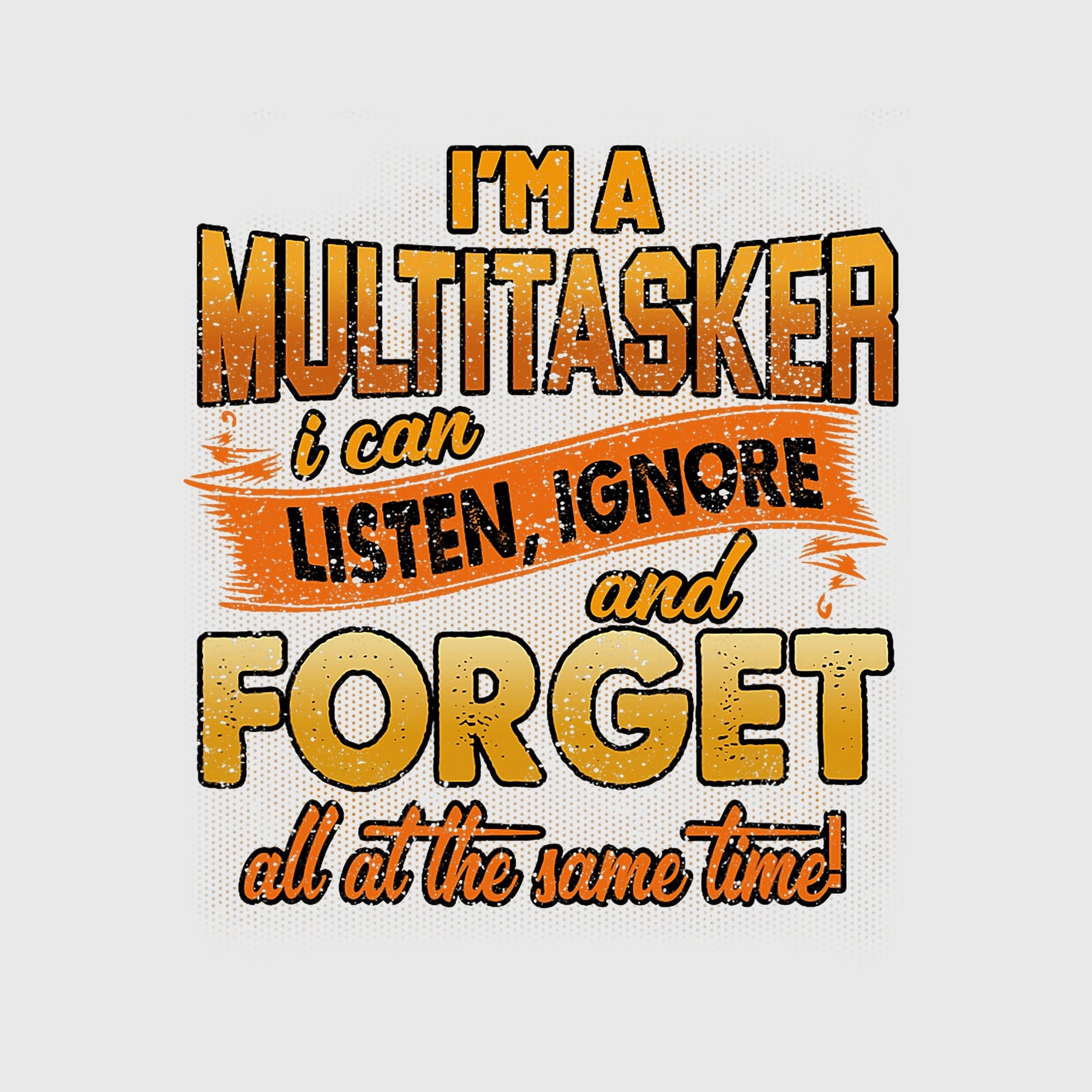 Multitasking Chaos Humor Transfer