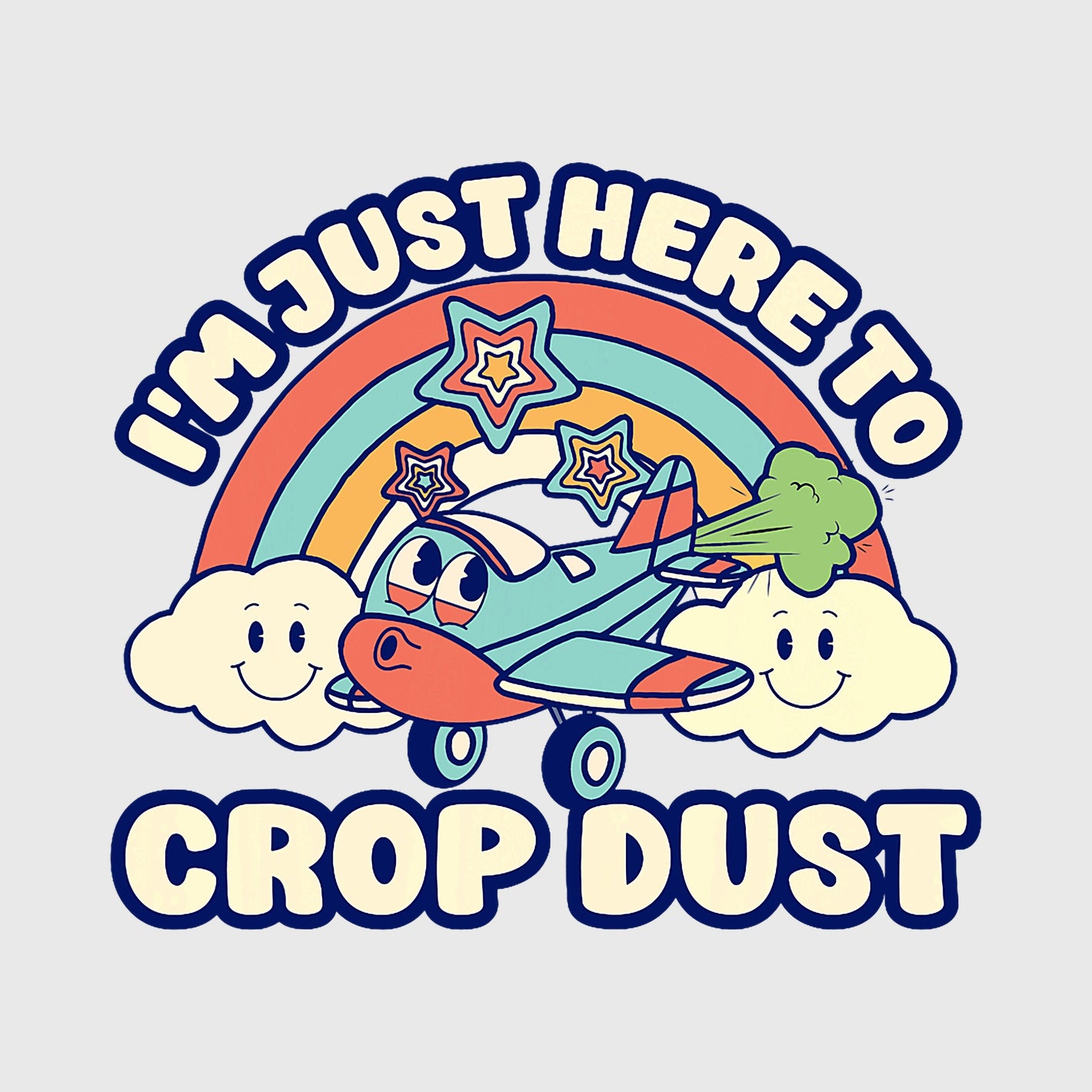 Crop Dust Humor Transfer
