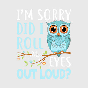Owl Eyes Humor Transfer
