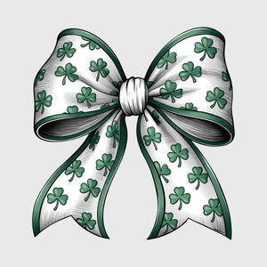Shamrock Charm Bow Transfer