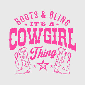 Bold Pink Rodeo Transfer