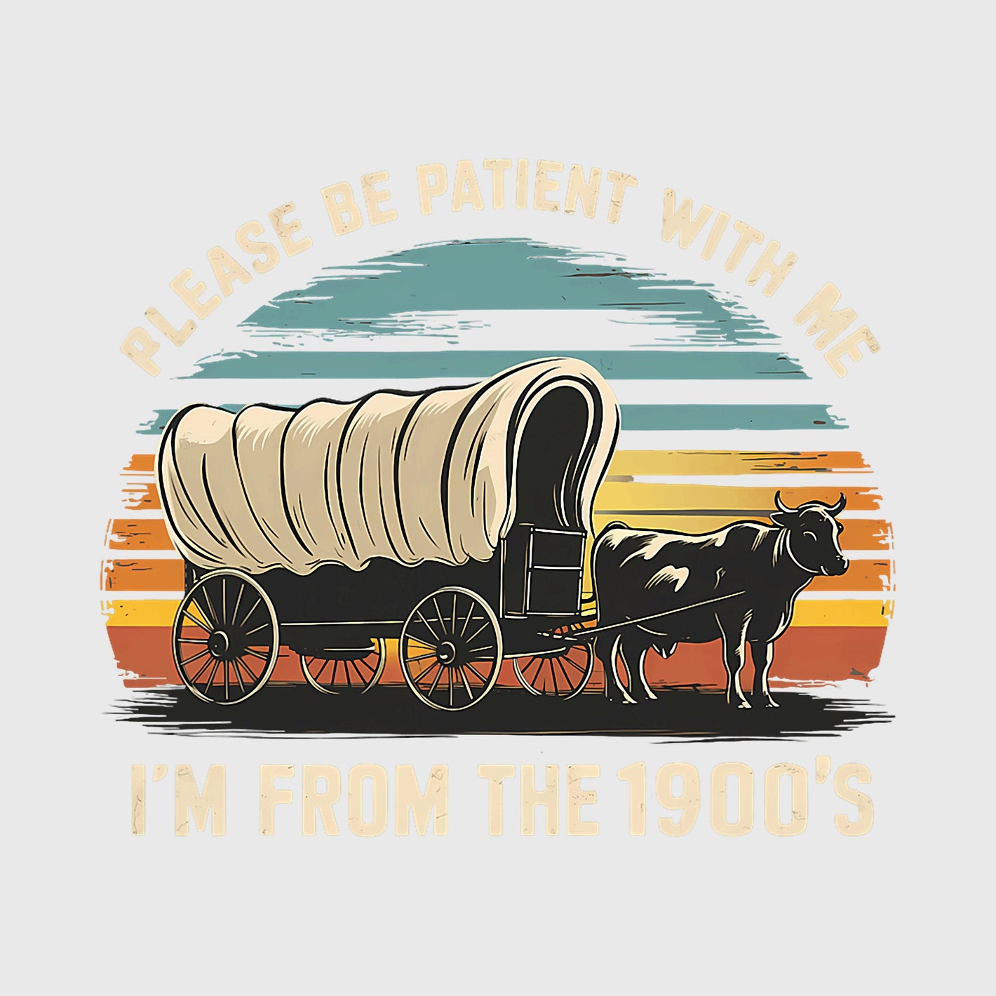 1900s Patience Wagon Transfer