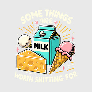 Dairy Trouble Humor Transfer