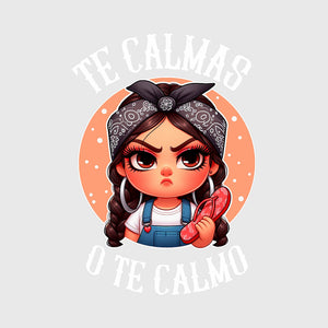 Spicy Calm Girl Transfer