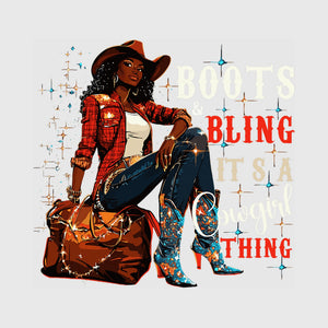 Glam Saddle Queen Transfer