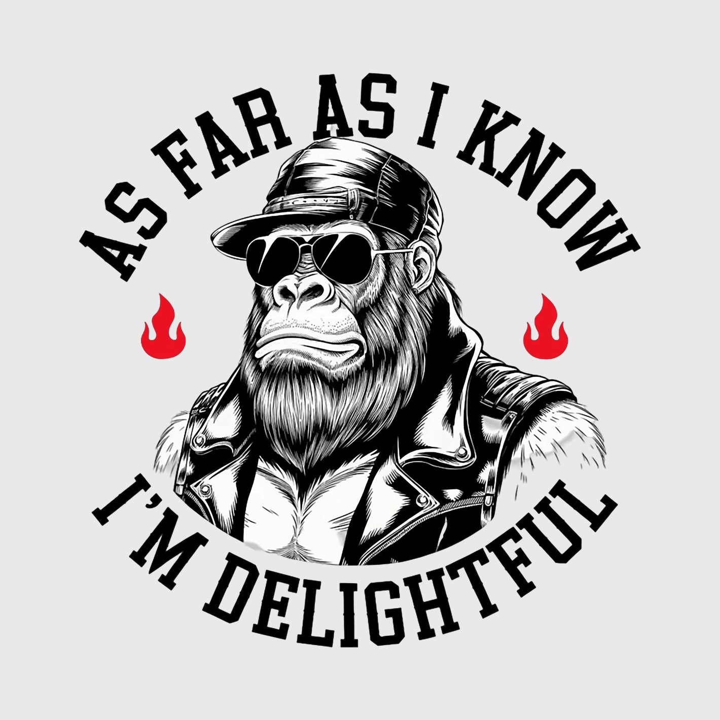 Biker Gorilla Attitude Transfer