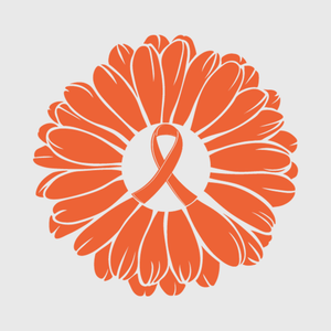 Leukemia Awareness Flower Transfer