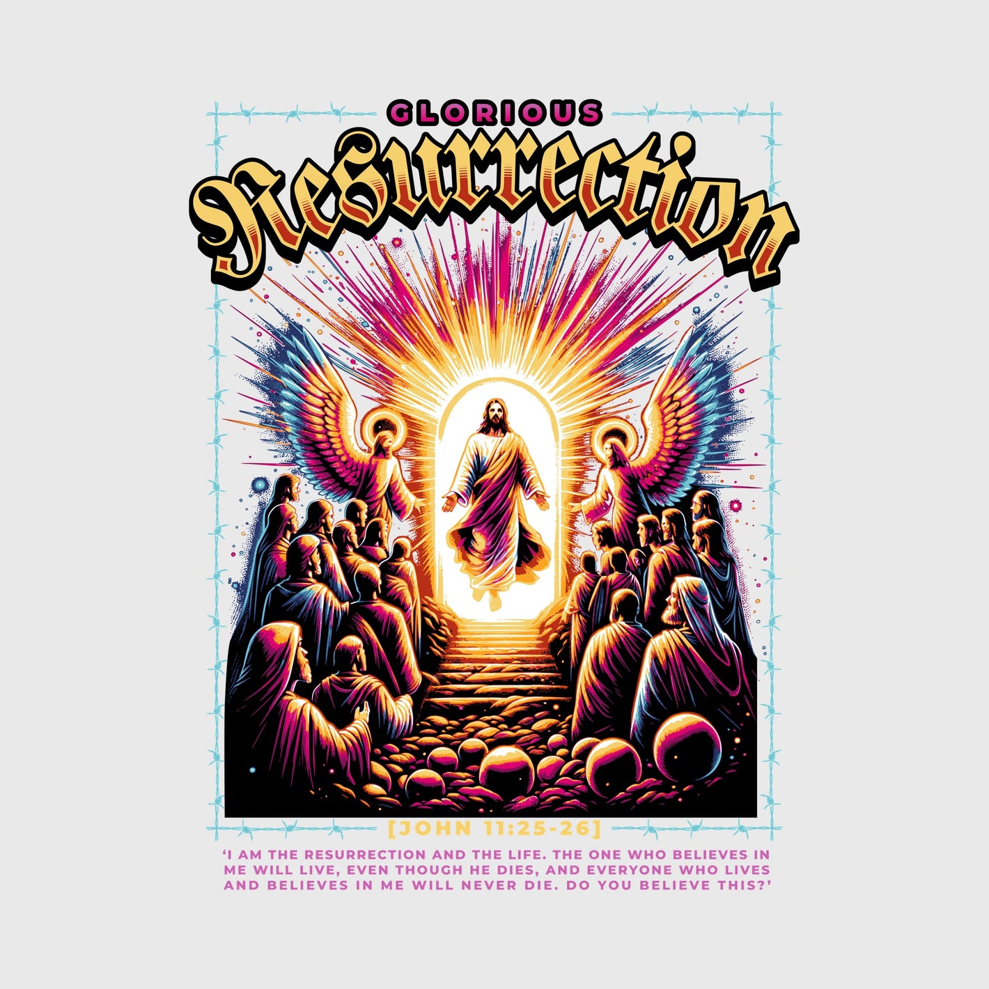 Resurrection Glory Light Transfer