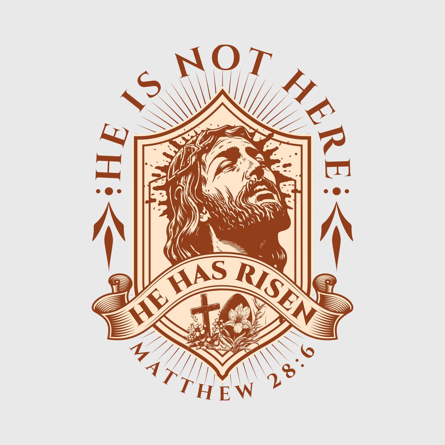 He Is Risen Transfer