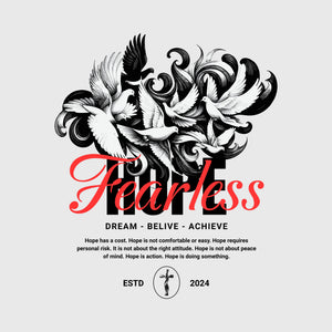 Fearless Faith Wings Transfer