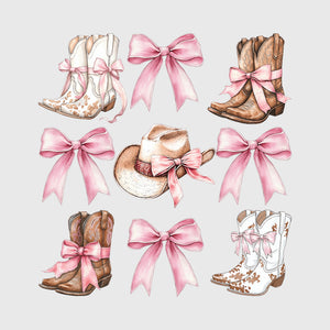 Cowgirl Bow Collection Transfer