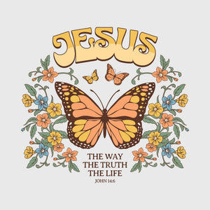 Butterfly Faith Scripture Transfer