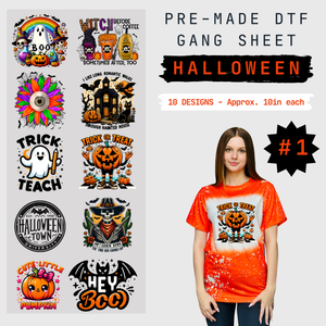 Halloween Pre-Made Gang Sheet - 1