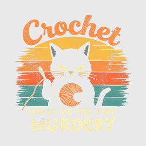 Crochet Therapy Cat Transfer
