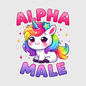 Rainbow Alpha Unicorn Transfer