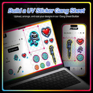UV Stickers Gang Sheet Builder