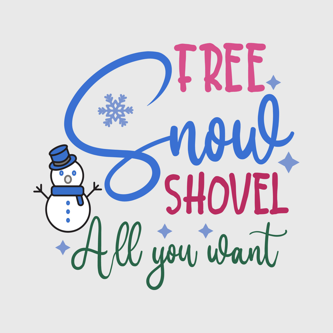 Free Snow Shovel Transfer