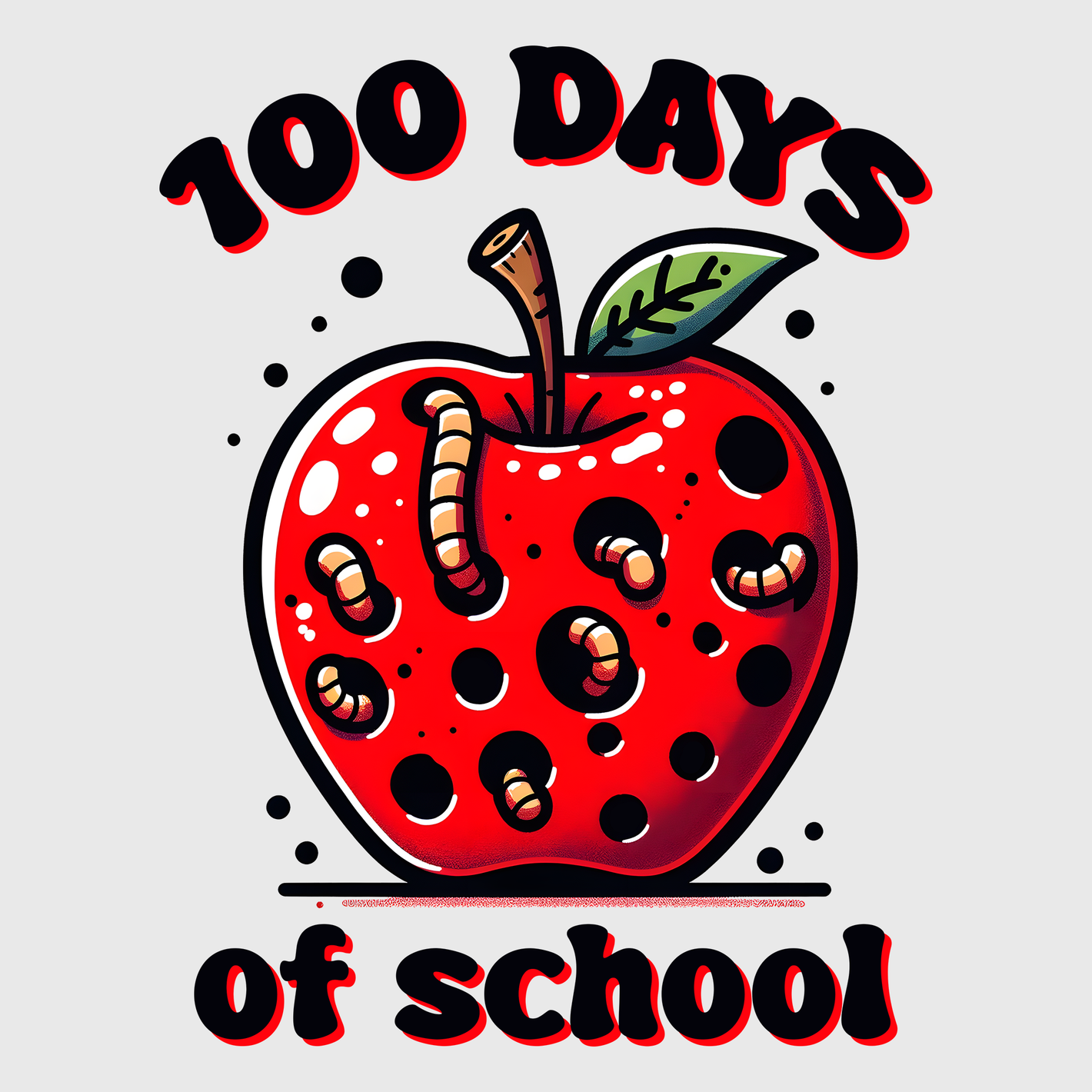 100 Days Of School Transfer