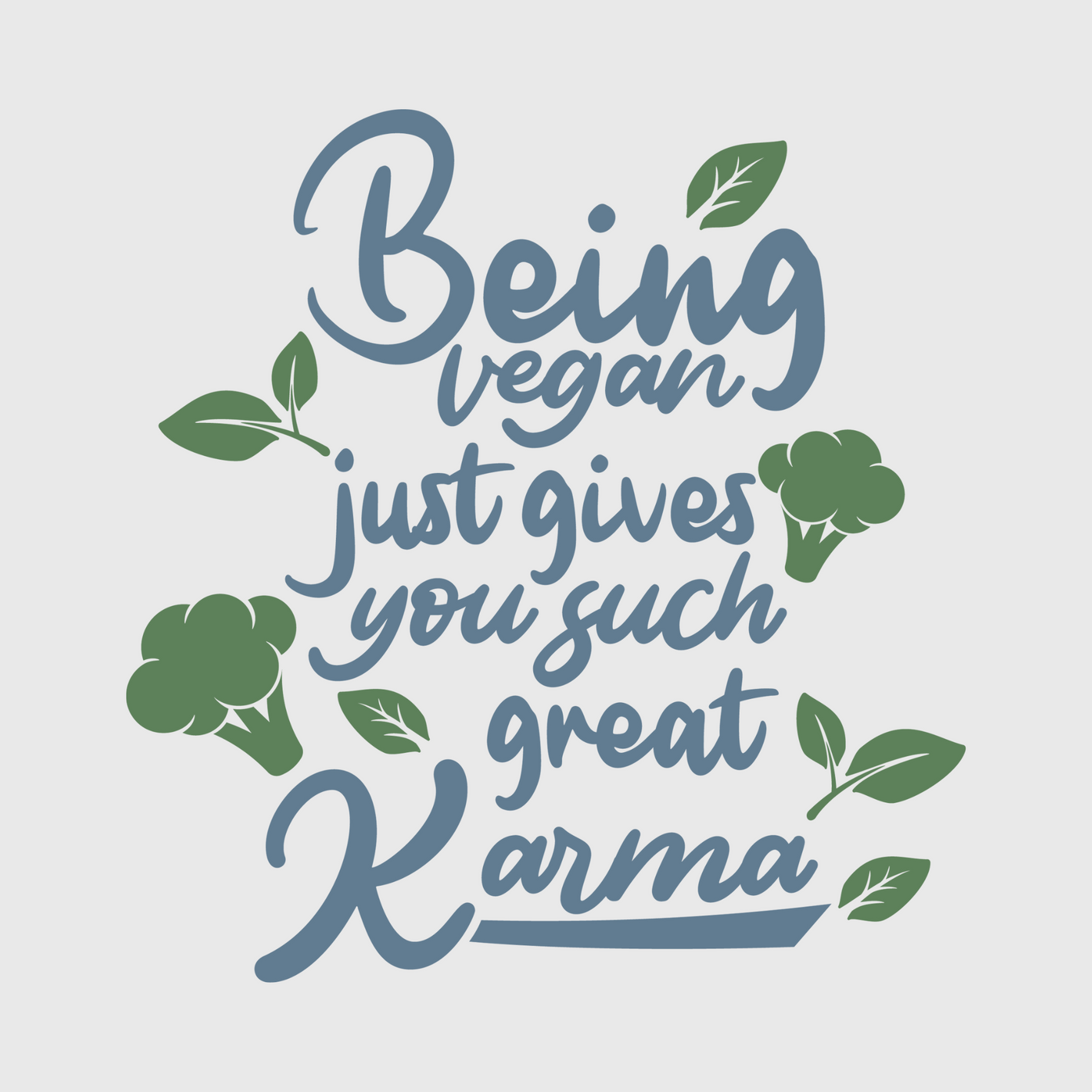 'Being Vegan Just Gives You Such Good Karma' Transfer