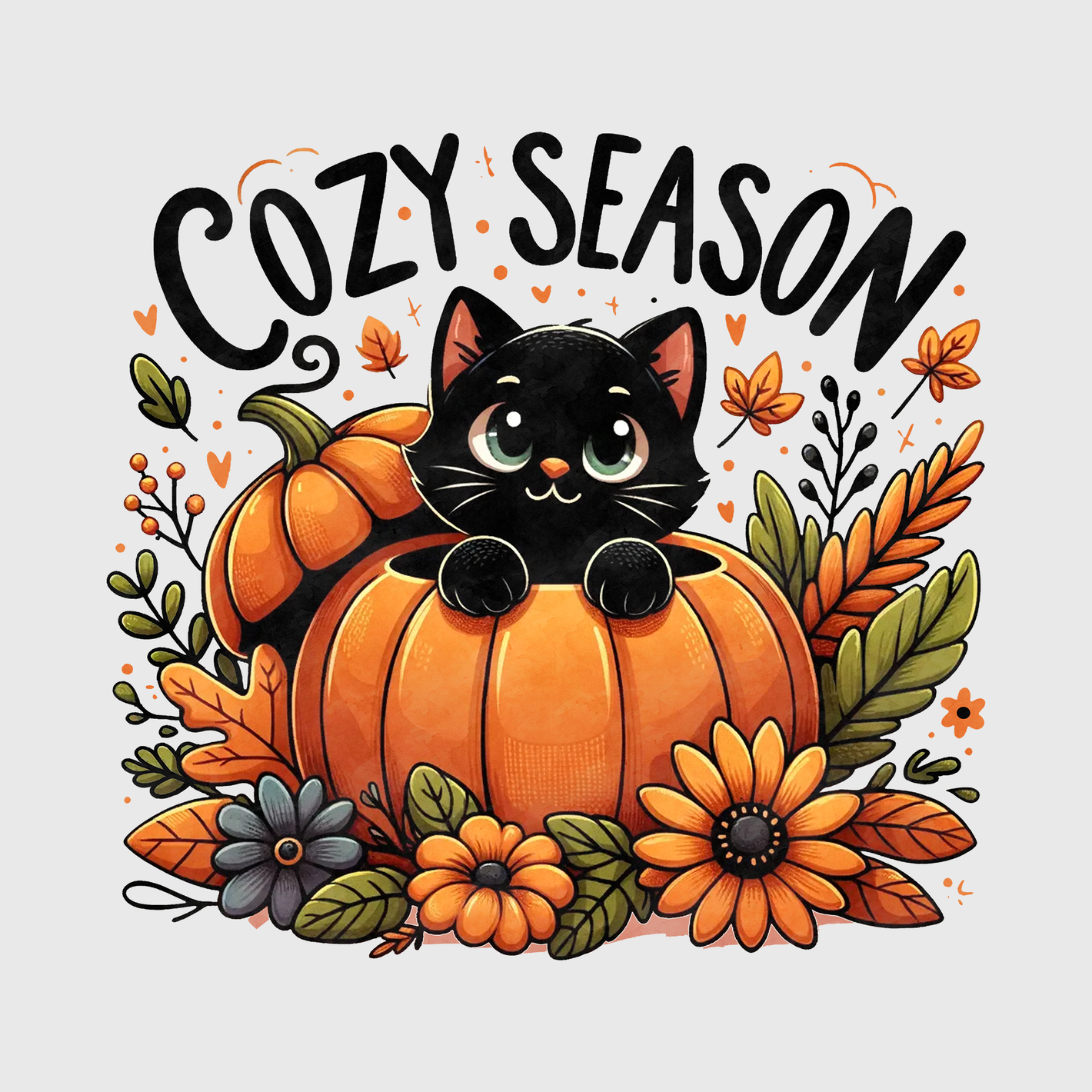 Cozy Season Cat Transfer