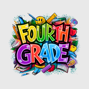 Fourth Grade Colorful Transfer