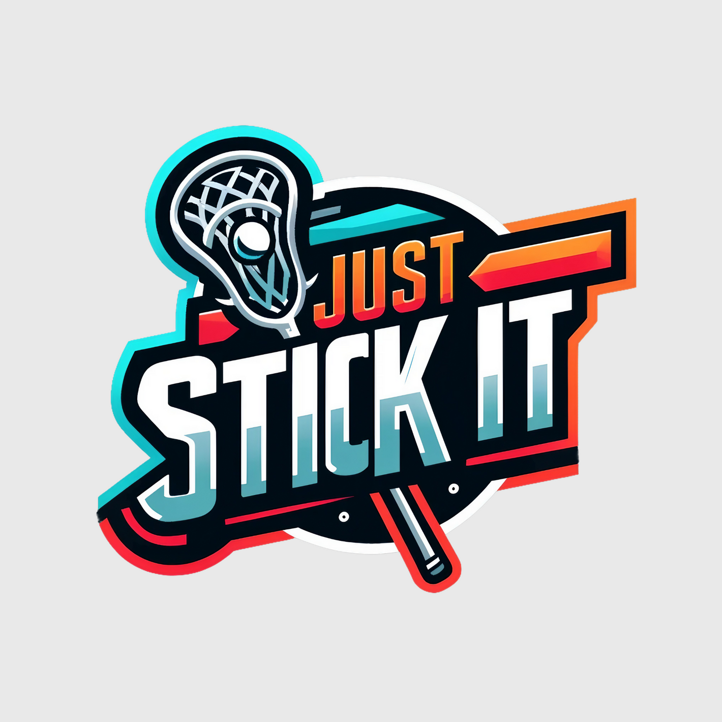 Just Stick It Lacrosse Transfer