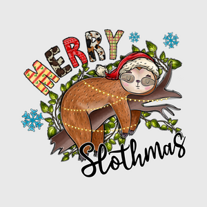 Merry Slothmas Transfer